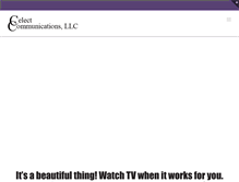 Tablet Screenshot of celectcom.net